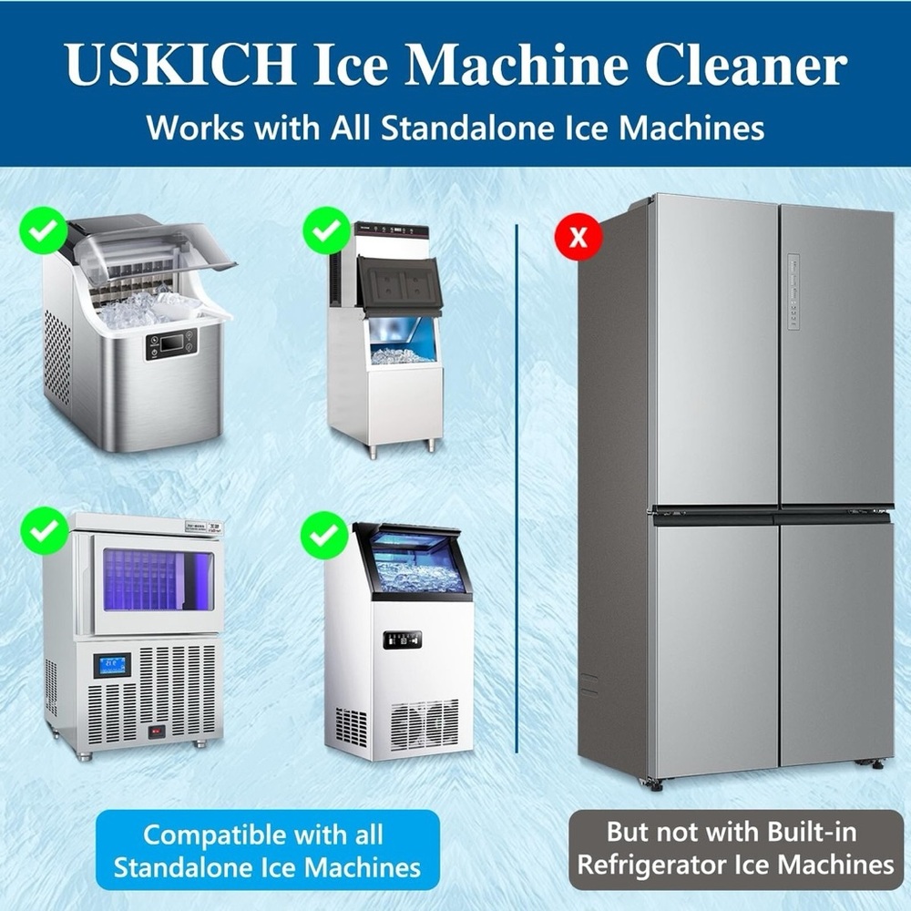USKICH Ice Machine Cleaner Descaler Tablets - 36 Pack Ice Maker Cleaner - Picture 6 of 15